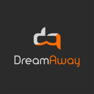 Logo franchise DreamAway fond noir