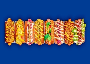 Background Franchise Franks Hot Dog