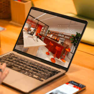 Une agence Guy Hoquet pour illustrer les franchises de l'immobilier et les tendances du secteur.