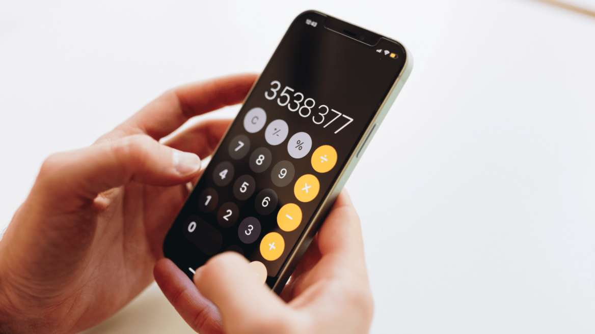 Une calculatrice pour illustrer l'article sur le prix de la franchise.