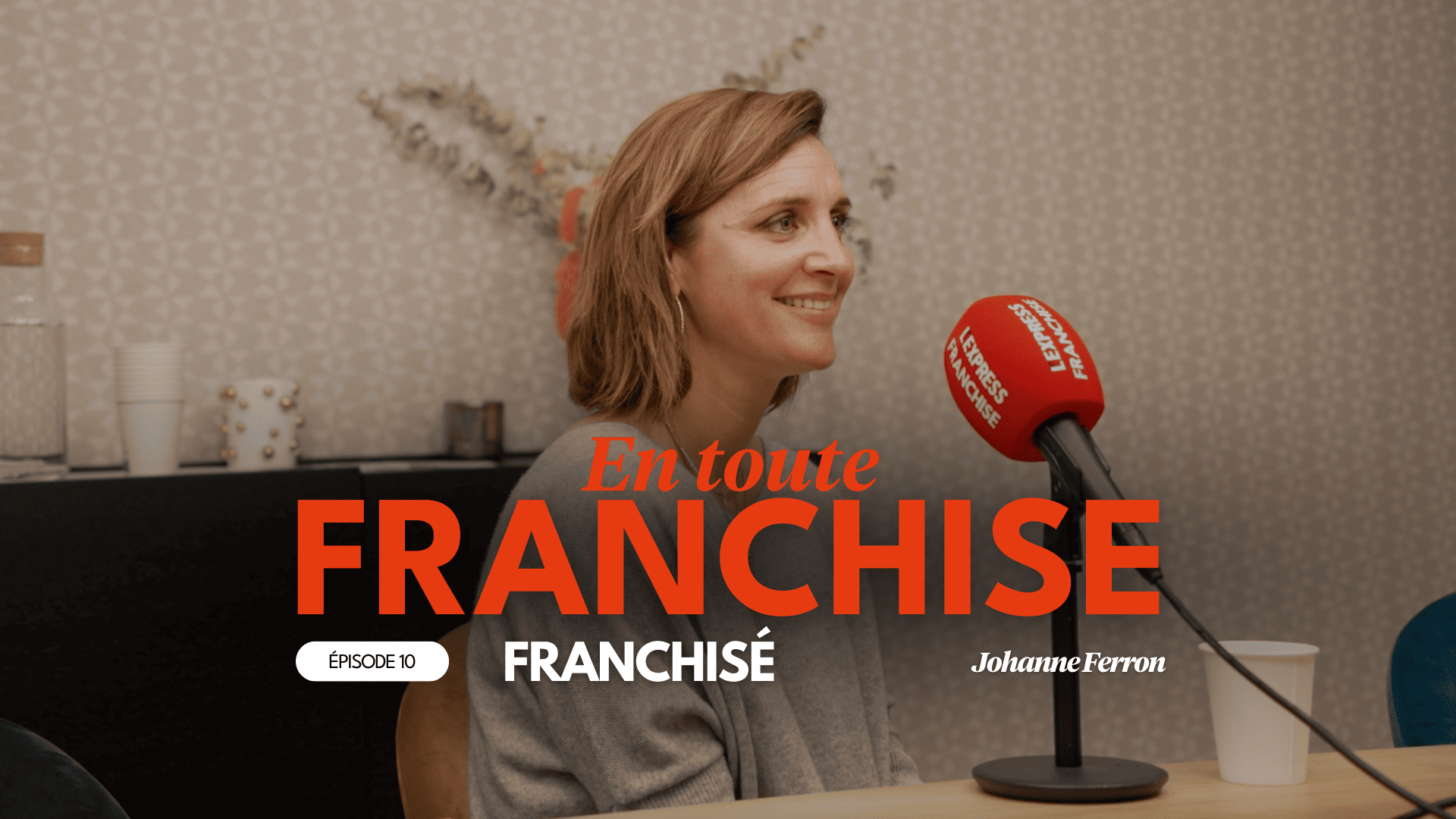 Une franchisée Arkea répondant aux questions dans le podcast