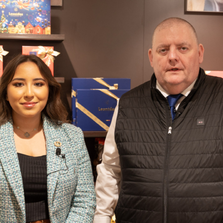 Photo Delia et Rolland Franchise Leonidas