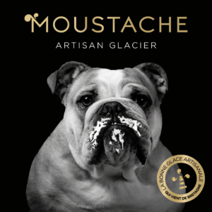 Logo Moustache Artisan Glacier