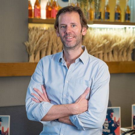 Thomas Jamet, Co fondateur et chargé du développement franchise de l'enseigne l'Atelier Artisan crêpier