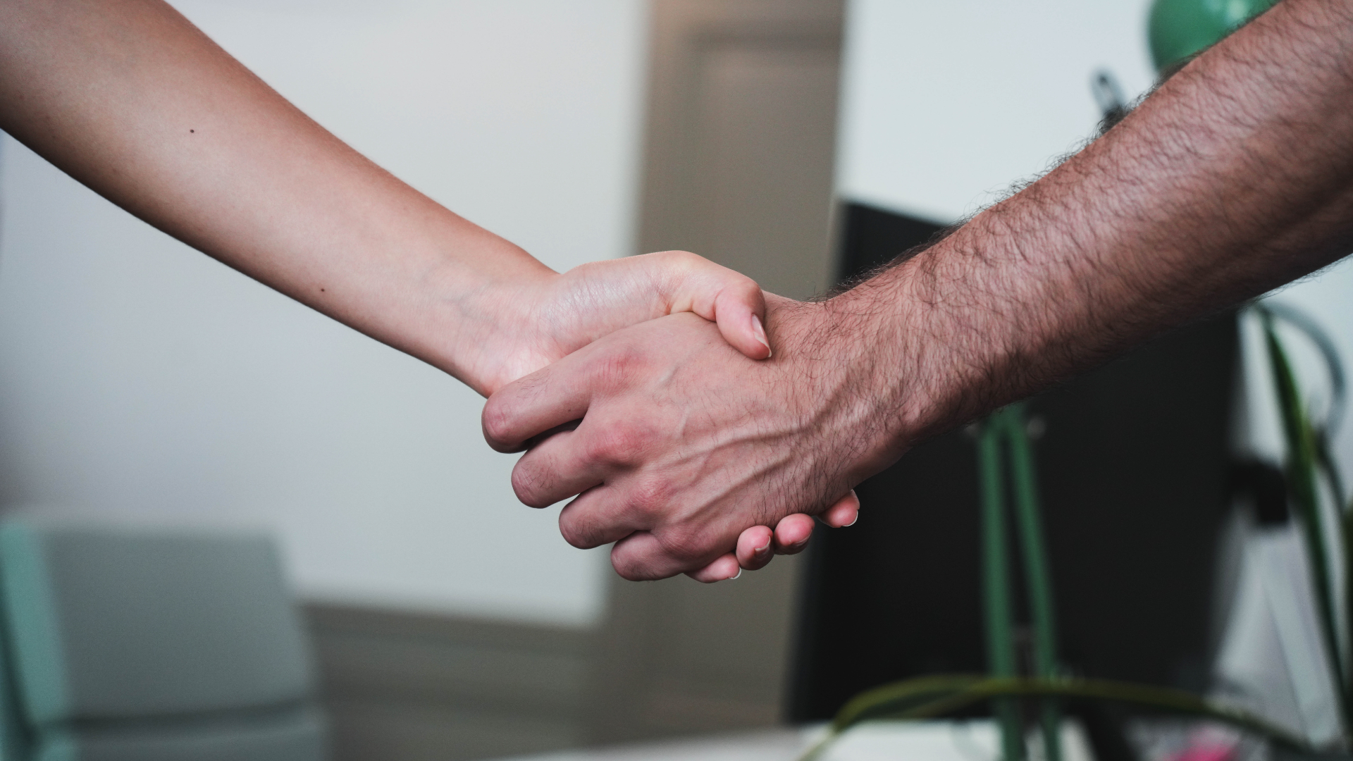 poignée de mains
