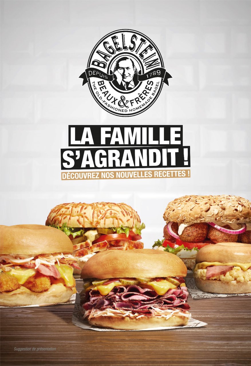 bagelstein - nouvelle carte