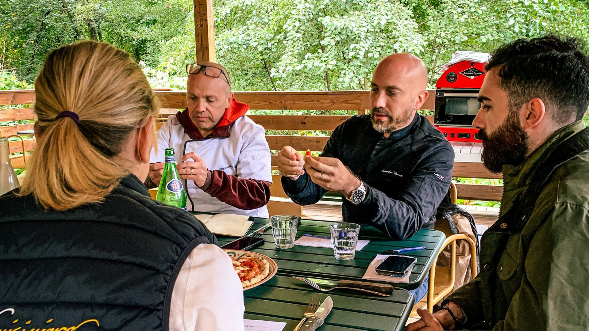 jordan tomas membre du jury pour la coupe de france des pizzaiolos
