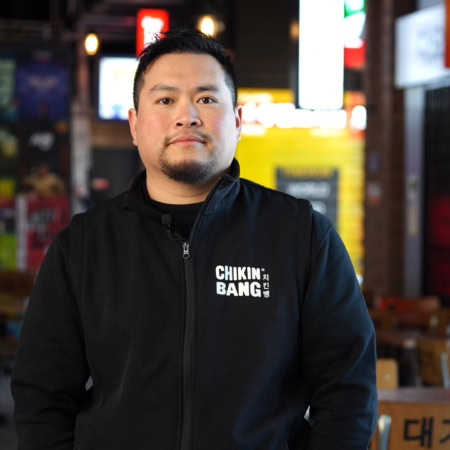 Antoine Lam, franchisé chez CHIKIN BANG