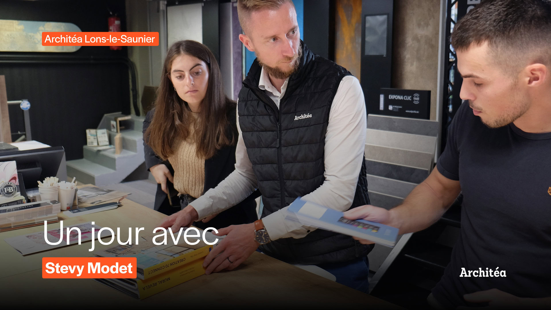 FR Ignorer les liens de navigation Rechercher Créer Image d'avatar Un jour avec Stevy | Architéa Lons-le-Saunier