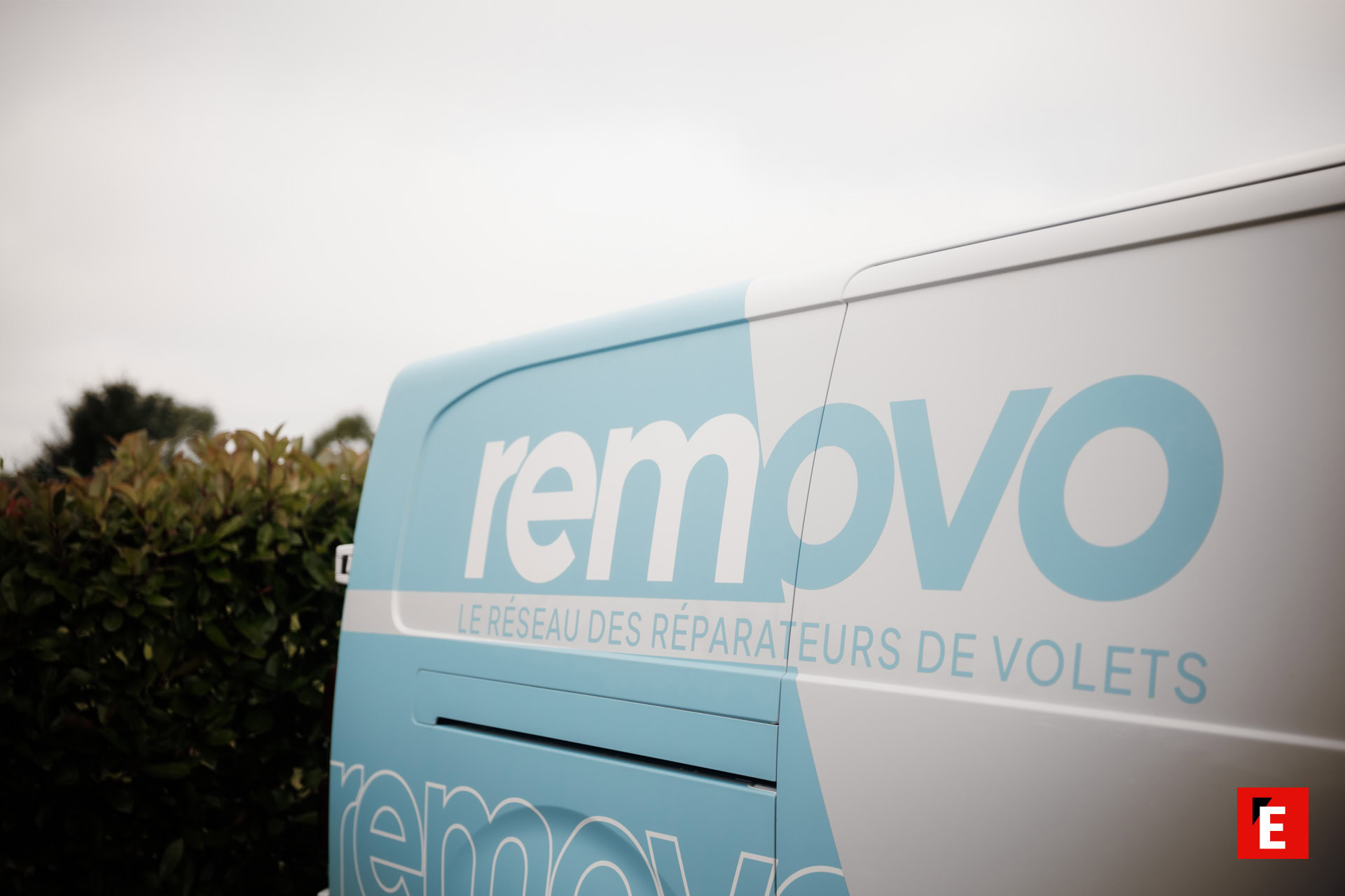 Un véhicule de l'enseigne Removo