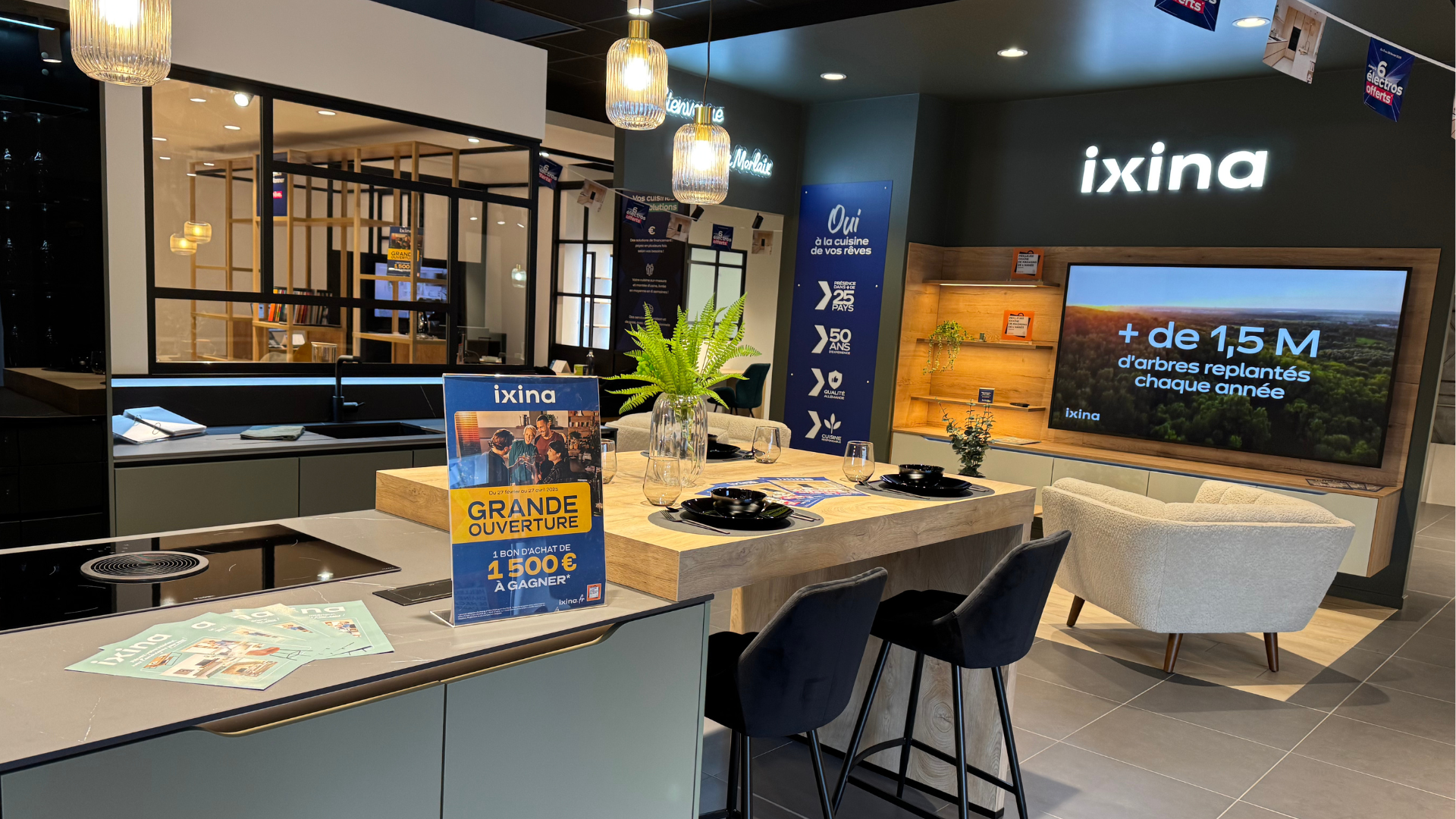 Les cuisines ixina se sont installées à Morlaix !