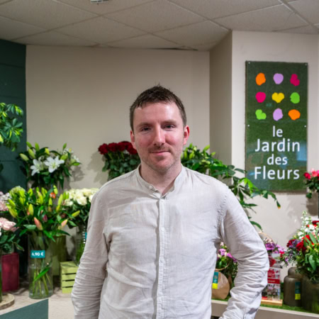Nicolas Dubot, franchisé le Jardin des Fleurs