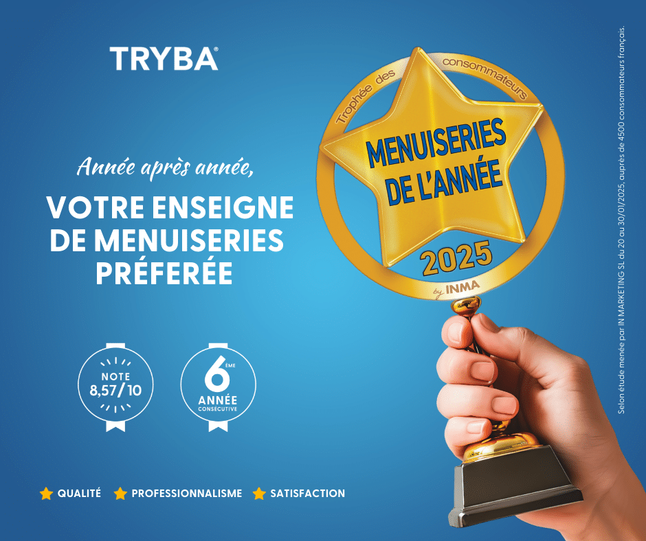 tryba etre elue meilleure enseigne de menuiserie 2025 pour la sixieme annee consecutive 1
